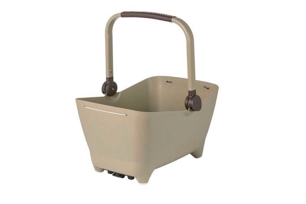 Mand Basil Buddy MIK - Achterop Afneembaar - Biscotti Brown Mand Basil Buddy MIK - Achterop Afneembaar - Biscotti Brown
